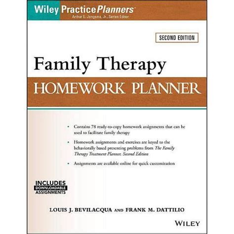 read online family therapy homework planner practiceplanners Kindle Editon